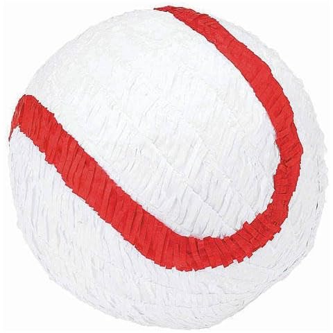 Baseball Birthday Pinata Cover
