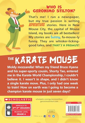 Image of GERONIMO STILTON #40 THE KARATE MOUSE