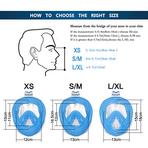 Flyboo Maschera da snorkeling