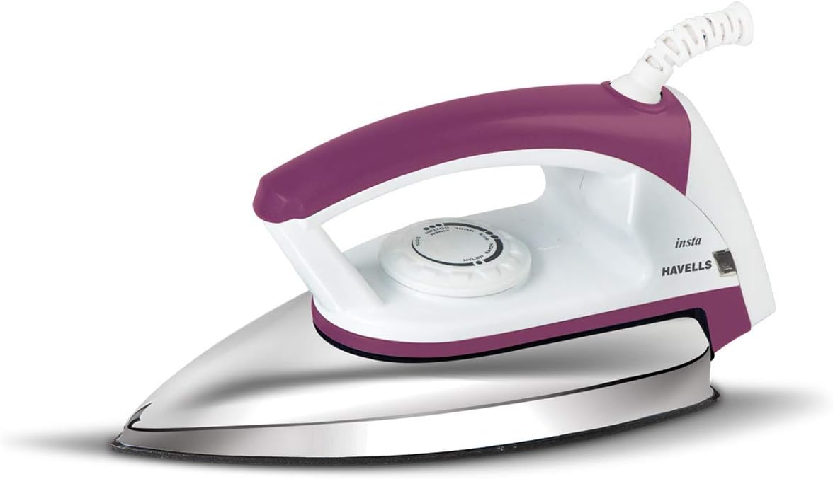 Insta 750-Watt Dry Iron (Craneberry)