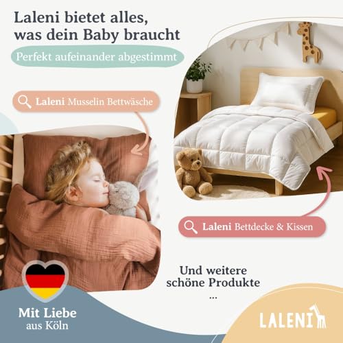 Laleni Jersey Spannbettlaken 100x115 cm Laufstall - Oeko-TEX zertifiziert - 6-eckig - Baumwollbezug - Spannbettlaken Laufgitter