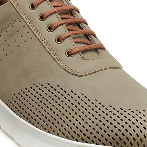 SOLETHREADS Spectre Casual Sneaker for Men | Lightweight | Comfortable|Trendy | Cushioned Insole | Lace-up Shoes for Men| Anti-Skid | Premium Shoes for Casual Wear