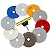 50-8000 Grit Pads, 11 PCS Wet/Dry Granite Polish Kit for Drill Grinder Rock Polisher Granite Marble Stone Concrete Tile Tools