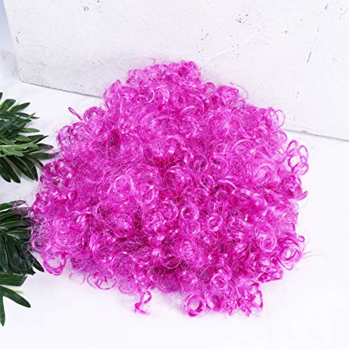 STOBOK Traje de Halloween Peruca Afro Peruca Traje de PalhaÃ§o Peruca AcessÃ³rios de Traje de PalhaÃ