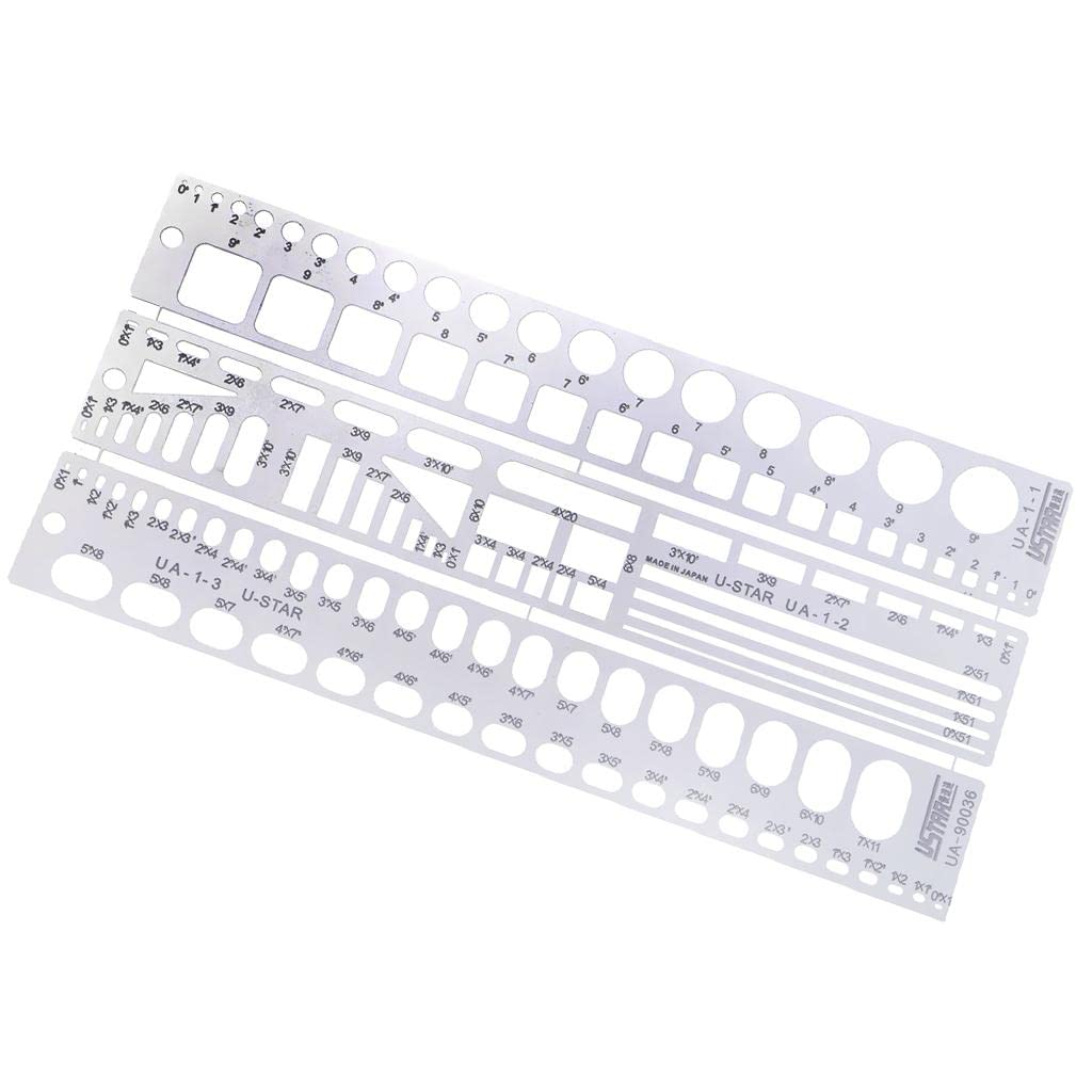 Armour Products Turtle Time N Over Reusable Glass Etching Stencil, Brown