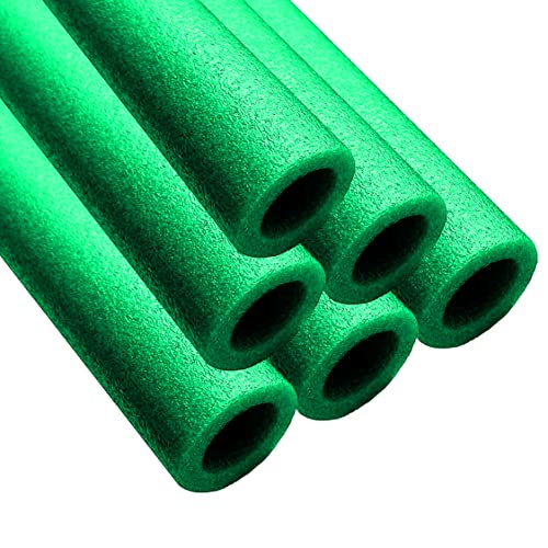Clever Leon Lot de Tubes en Mousse pour Trampoline de 180 cm (6 pcs, Vert) Cover