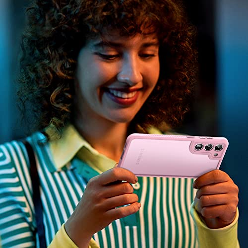 Image of TOCOL for Samsung Galaxy S23 Case Built-in Camera Lens Protection, Translucent Matte Back & Non-Slip [Military Grade Protection] Case for Galaxy S23 5G, Pink