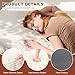 6-Inch Tri-Fold Foldable Mattress, Folding Sofa Bed with Removable Washable Cover, Portable Futon Mattress Full Size Floor Guest Mat with Non-Slip Bottom & Carry Handles for Camping (Beige, Queen)