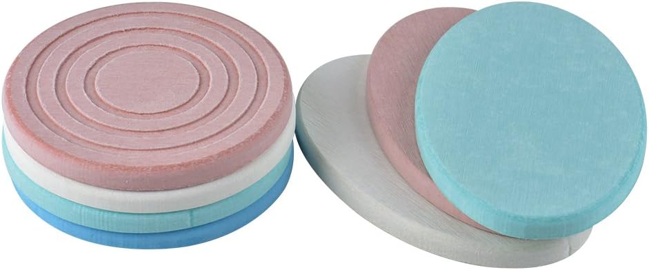 Circular Coasters (Diatomaceous-earth, 4pcs, Made in Japan)