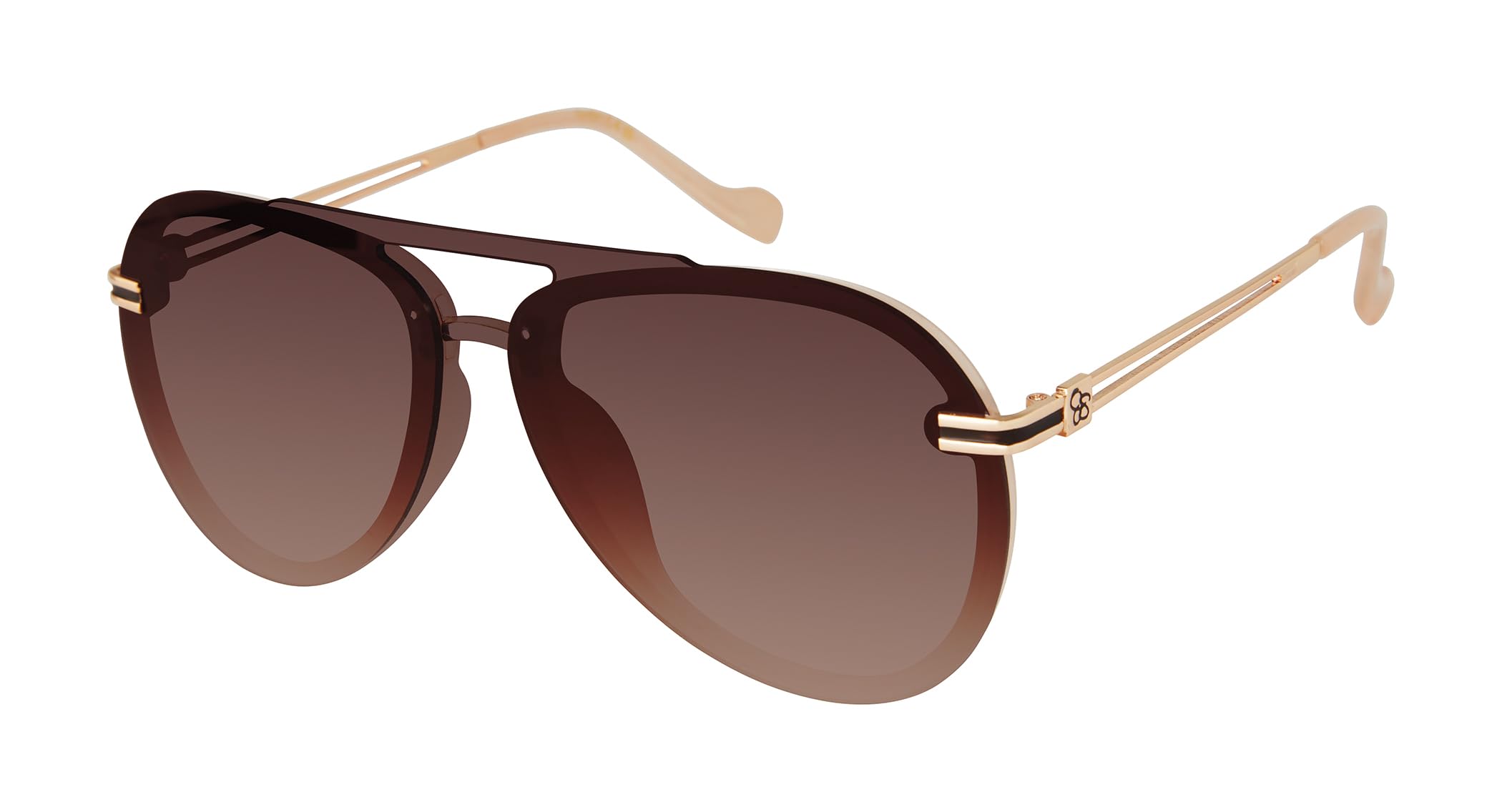 Jessica Simpson J6195 - Gafas de sol modernas de aviador con protección UV400, regalos glamurosos para ella, 65 mm