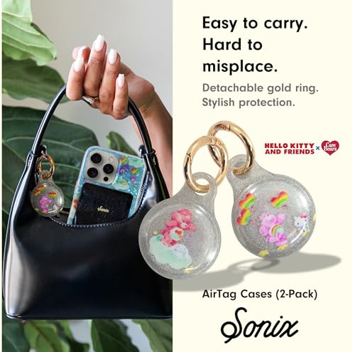 Image of Sonix x Sanrio Cases for Apple AirTags with Keychain (Care Bears + Hello Kitty & Friends)