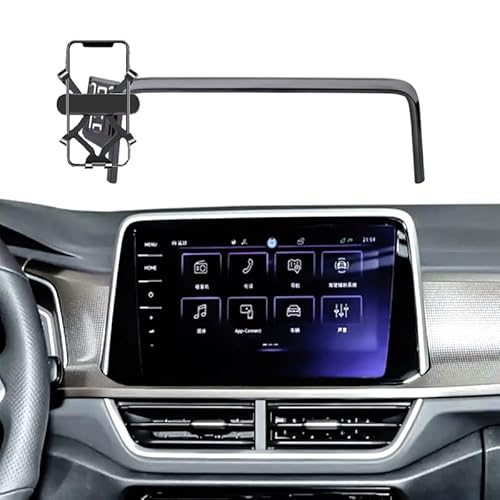 GXQKHFA Supporto Telefono Auto Compatibile con VW T-ROC T ROC Porta Cellulare Accessori (for 2023-2024 T-ROC)