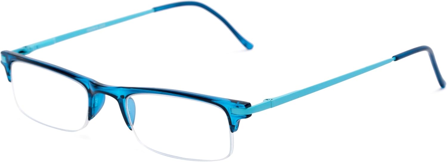 Readers.com Reading Glasses: The Bishop rectangle Style for Men and Women