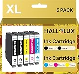 Les Cartouches d'encre HALLOLUX 604 XL 604XL pour XP-2200 XP-2205 produisent des couleurs éclatantes et des effets d'impression noir nets
