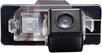 HD Car Rear View Reverse Parking Back Up Camera Compatible With Fiat 500 595 695 500C 595C 695C Diesel Hatch/Electric Motor Hatch(No.9125B)