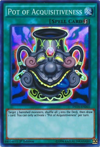 Pot of Acquisitiveness (INOV-EN065); invasión: venganza; 1 edición, muy rara (no necesariamente español)