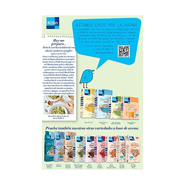 Kölln - Muesli de Avena con Frutos Secos, Cereales Integrales, Mix de Frutos Secos, Alto Contenido de Fibra - 500 g - Imagen 5