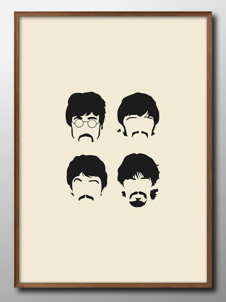 Amazon.co.jp: ビートルズ Beatles 音楽 ロック A3 サイズ おしゃれ
