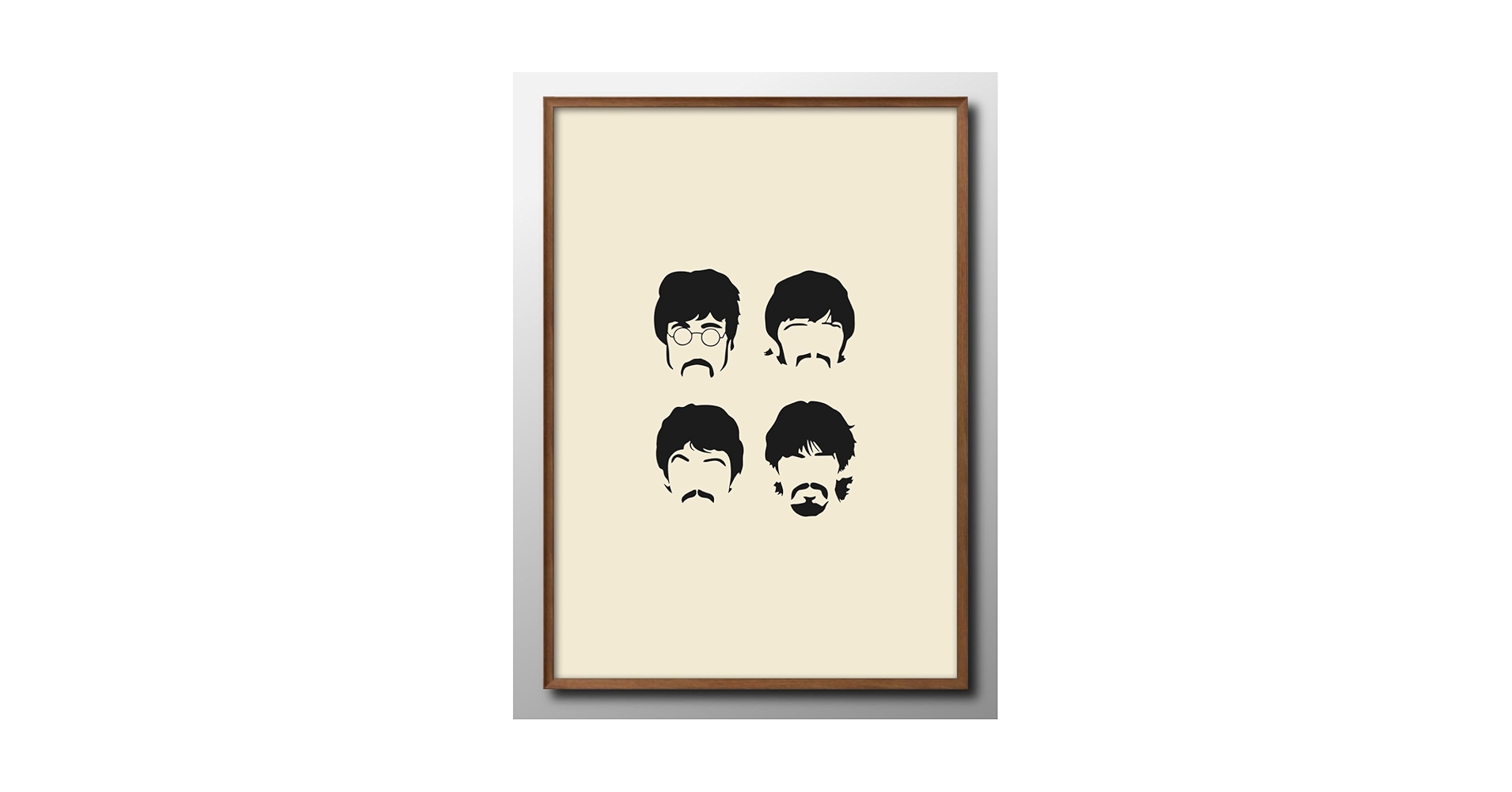 ビートルズのパネルボード Amazon.co.jp: Poster - The Beatles - Jump Wall Art Licensed