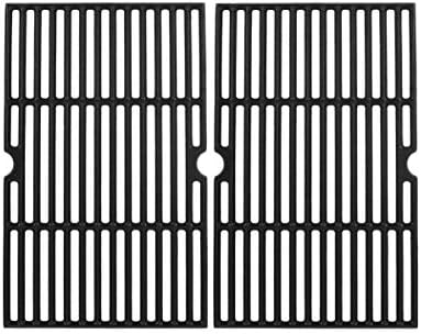 16.5 Inch Cooking Grates for Kenmore 5 Burner 146.23680310, 146.4746861, 146.4746961 Gas Grill, Cast Iron Grill Cooking Grids, 2 Pack