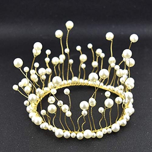 Preisvergleich Produktbild Mayanyan Damen Krone Stirnband Mode Zirkon Legierung Headwear Braut Hochzeitskleid Beauty Accessoires Geburtstagsgeschenk