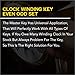 Brass Blessing : Universal Brass Clock/Watch Key Set, Odd & Even Sizes (5025)