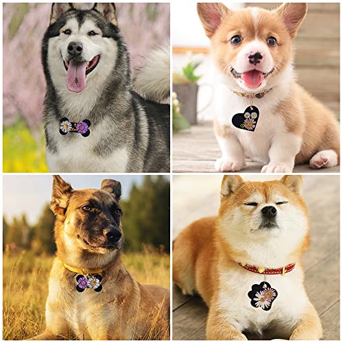 Bekecidi 6 Stück Keychain Resin Mould Kit,Silikonformen aus Harz,Herz,Hundeknochen,mit 4 Metallkette,für DIY-Kristallhandwerk,Haustier-Namensschild,Gießen,Hundehalsband,dekorative Anhänger