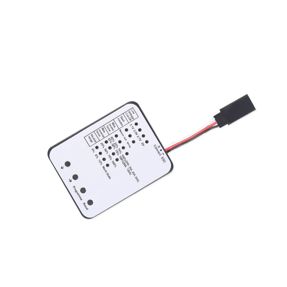 SURPASS HOBBY Racerstar LED Program Card For 25/35/45/60/80/120A ESC Electronic Speed Controller Motor Set For RC Car