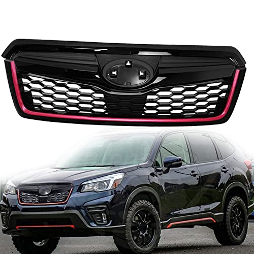 Calandre supérieure style STI finition noire haut de gamme Forester