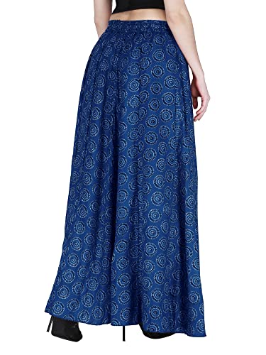 Image of Sttoffa Cotton Printed Women Wear Maxi Long Skirt 40 inch inch Full Length