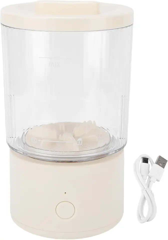 Underwear Washing Machine, 1.6L Mini Portable Washing Machine Rechargeable Underwear Washer Deep Cleans Small Clothes for Apartment, Dorm, RV, Travel & Hotel Use