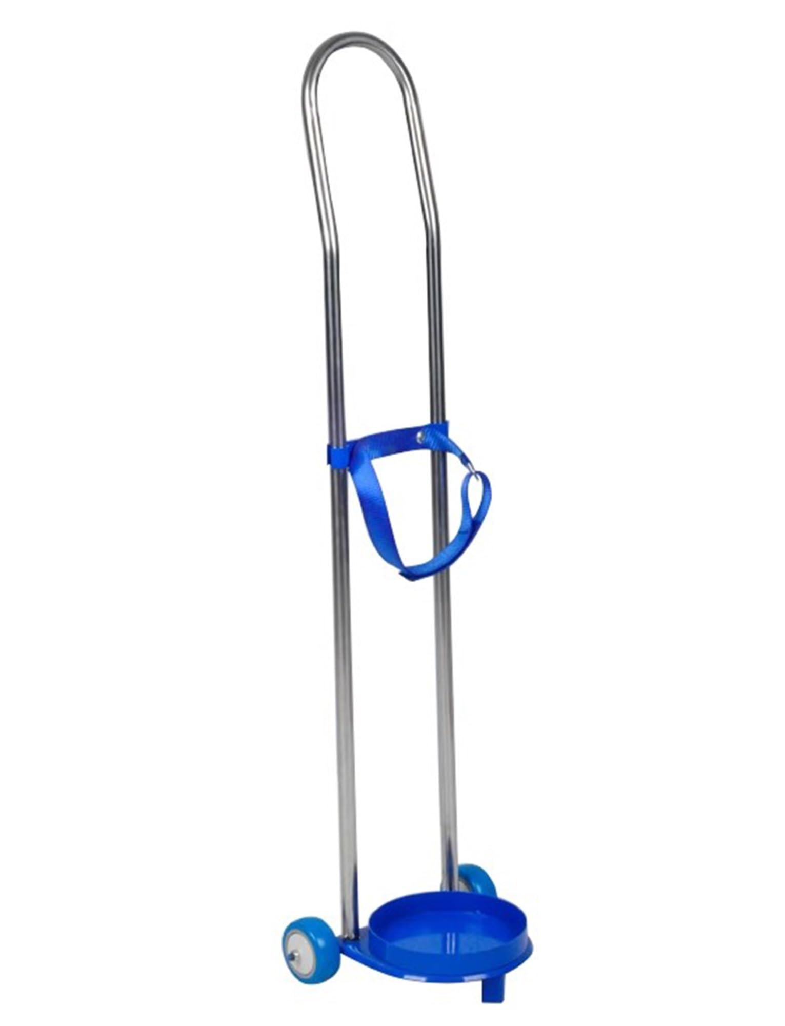 Carrello del serbatoio del propano, scaffale di stoccaggio dell'ossigeno per bombole di gas da 5/6/7L, supporto leggero da pavimento per un facile trasporto e stoccaggio