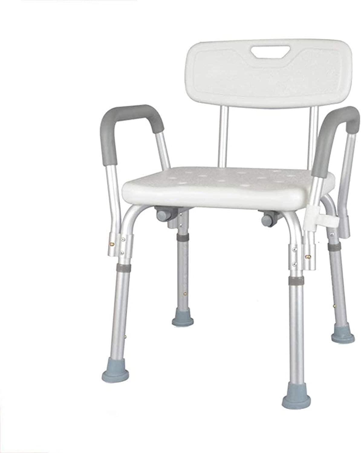 Tabouret de douche 150 kg siège de salle de bain portable réglable