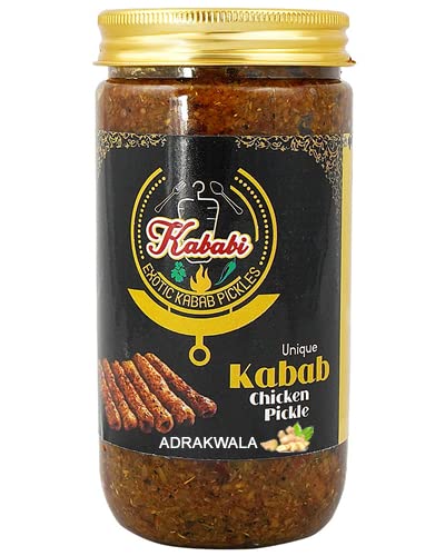 Kababi's Adrakwala Chicken Seekh Kabab Pickle(400 GM) Unique Kabab Pickle(Non Veg Pickle)- Chicken Pickle-picture-22