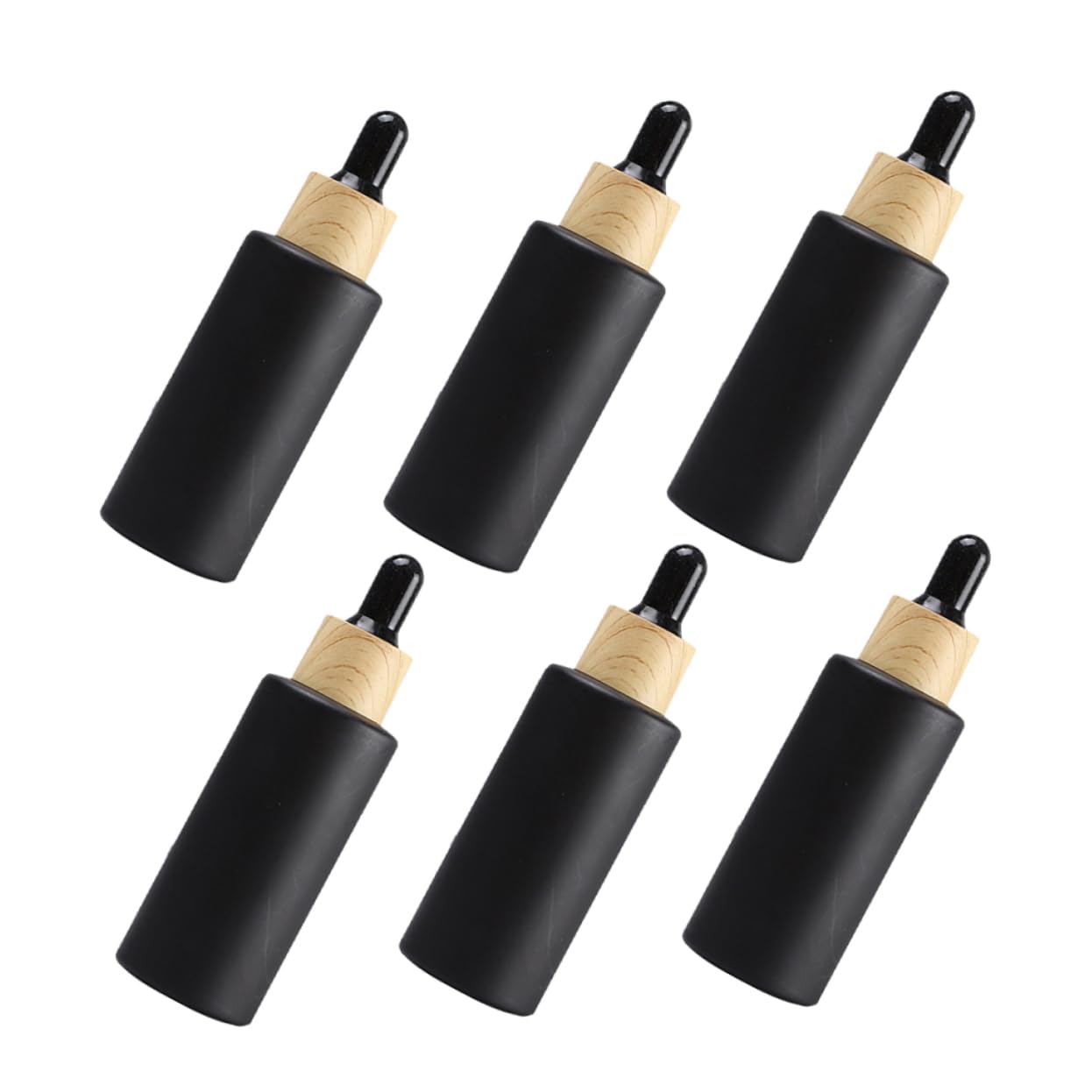 3 Juegos De Frascos Cuentagotas De Vidrio De Viaje De 50 Ml Rellenables para Aceites Esenciales (6 Unidades X 3)