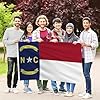 North Carolina Flag 3x5 FT Outdoor, Double Sided Heavy Duty 210D Oxford Fabric, Embroidered Star & Dates and 4 Rows Stitching Fly Ends with 2 Brass Grommets | State of North Carolina NC Flag Home Wall #5