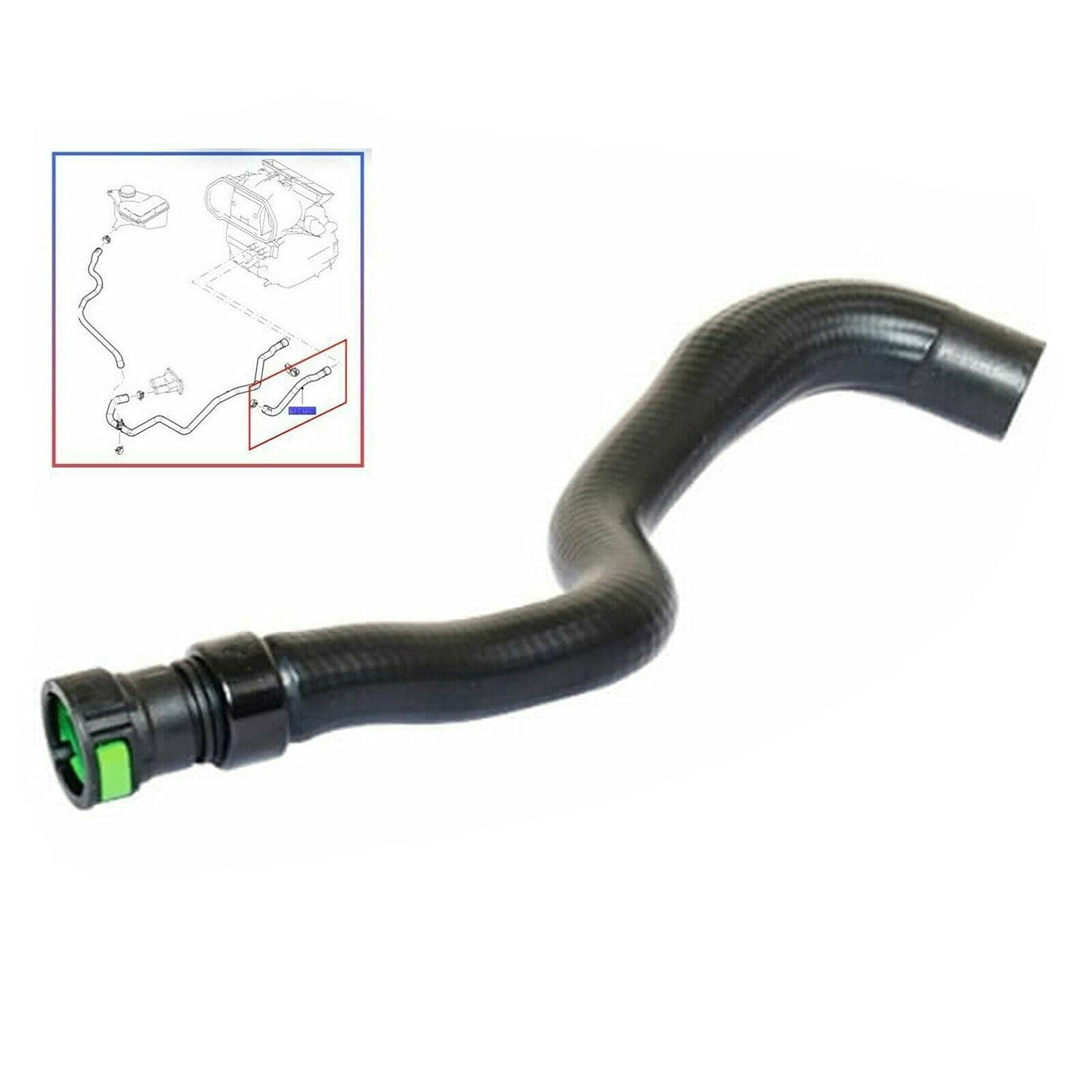 Heater Outlet Hose Pipe For Ford Fiesta V / Fusion 1.25 / 1.4 / 1.6 – 2S6H18D359AD, 1546427