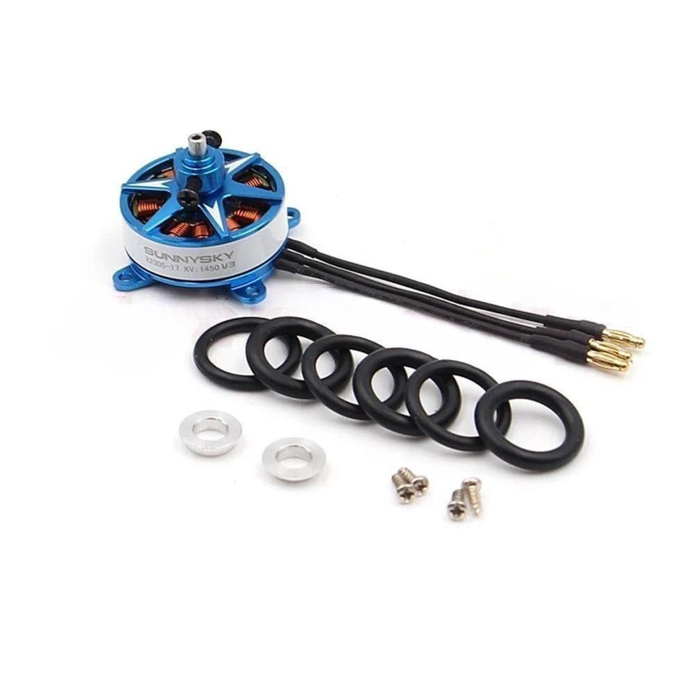 X2305 2350 1450KV 1620KV 1850KV Brushless Motor 2~3S Lipo 15-20A ESC for SUNNYSKY for GWS9050/GWS8043 Prop RC F3P 3D Fixed-Wing Aircraft (1PC X2305 1450KV)