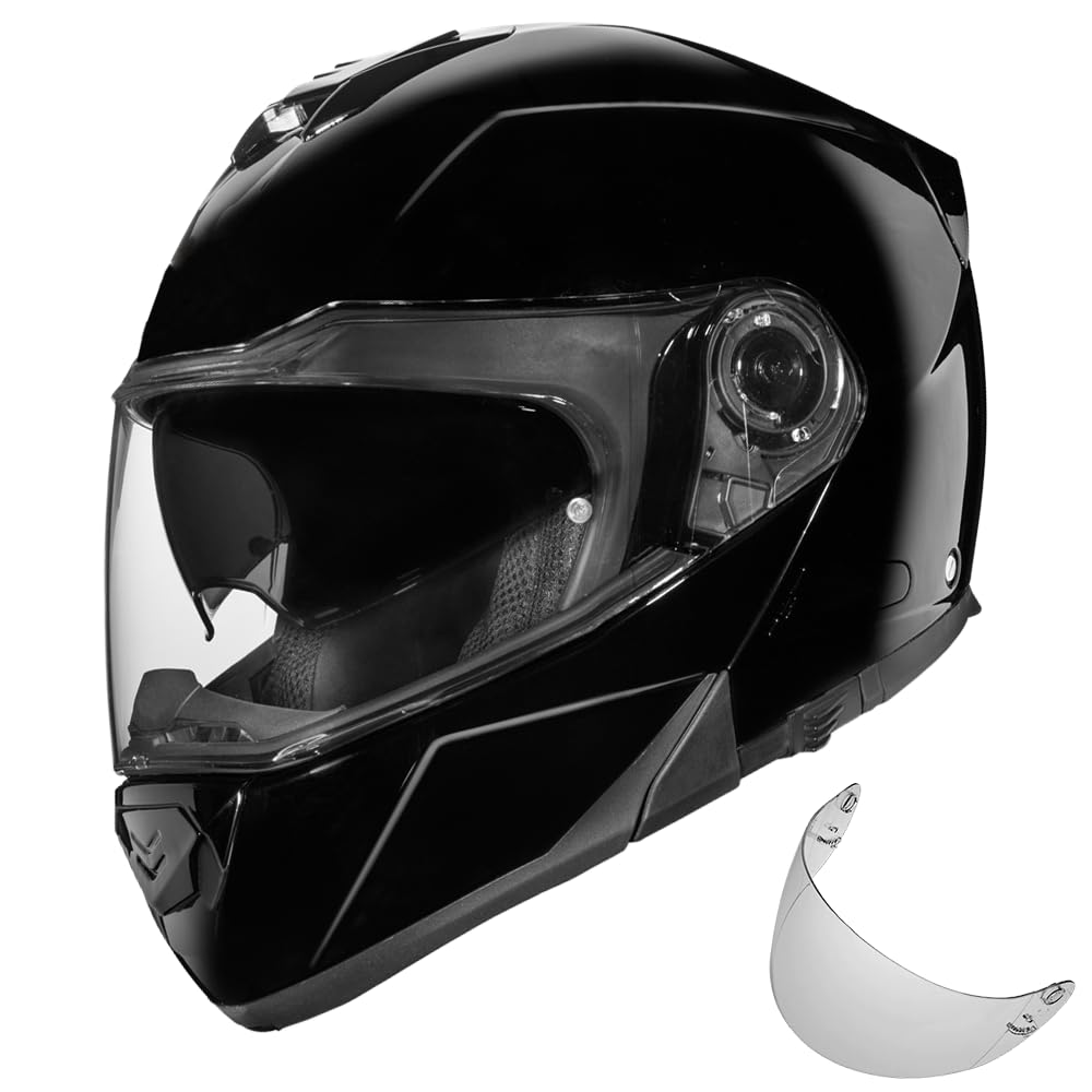 Daytona Glide Modular Motorcycle Helmet with Visor DOTApproved