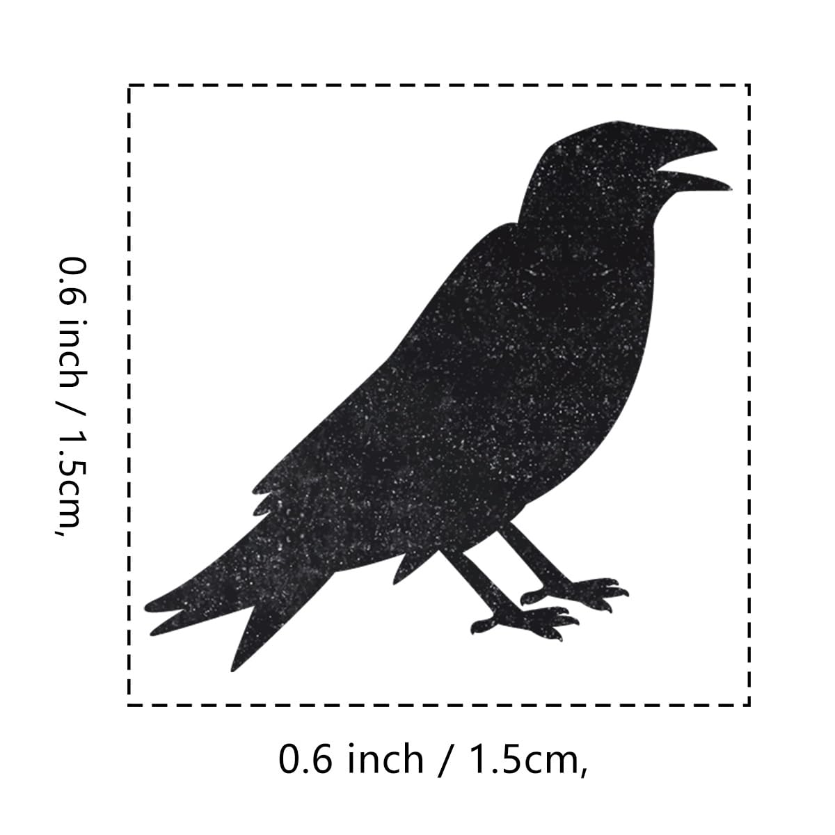 Crow Rubber Stamps Gothic Skull Halloween Silicone Stamp Clear Flower Transparent Seals Sheet Stamps For DIY Making Handmade