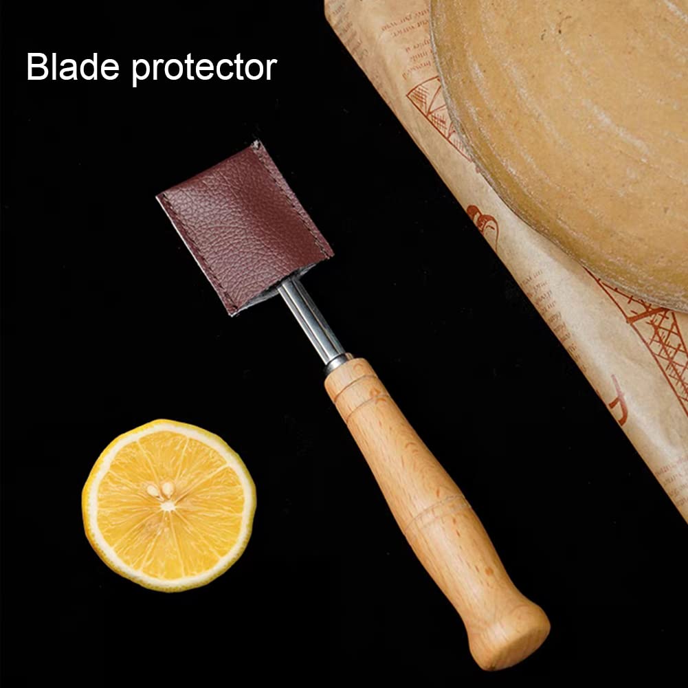 Cuchillo de Panadero,Herramienta de Corte de Pan,Cuchillo para Pan,Masa Cuchillo,con 5 Cuchillo de Repuesto Cuchillas,para DIY Pan Masa Hornear Cocina Bricolaje