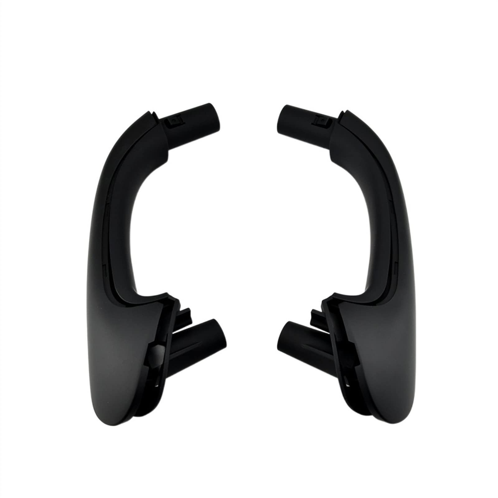 Auto Inner Door Handle Per Benz Per W203 Per Classe C Per Berlina 2000-2007 4 Pcs Auto Anteriore Sinistra Destra Porta Interna Maniglia Tiro Maniglia Interna (Misurare : Black-2PCS)