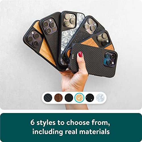 Mous - Protective Case For Iphone 14 Pro - Bamboo - Limitless 5.0 - Fully Magsafe Compatible - Iphone 14 Pro Case Shockproof #TOP3