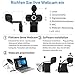 immagine 6LarmTek Webcam USB 1080p,Webcam per pc,Desktop,Laptop,Webcam Streaming Microfono Incorporato,videochiamata Plug And Play Videocamera per Computer,Videocamera per Computer per Giochi e conferenze