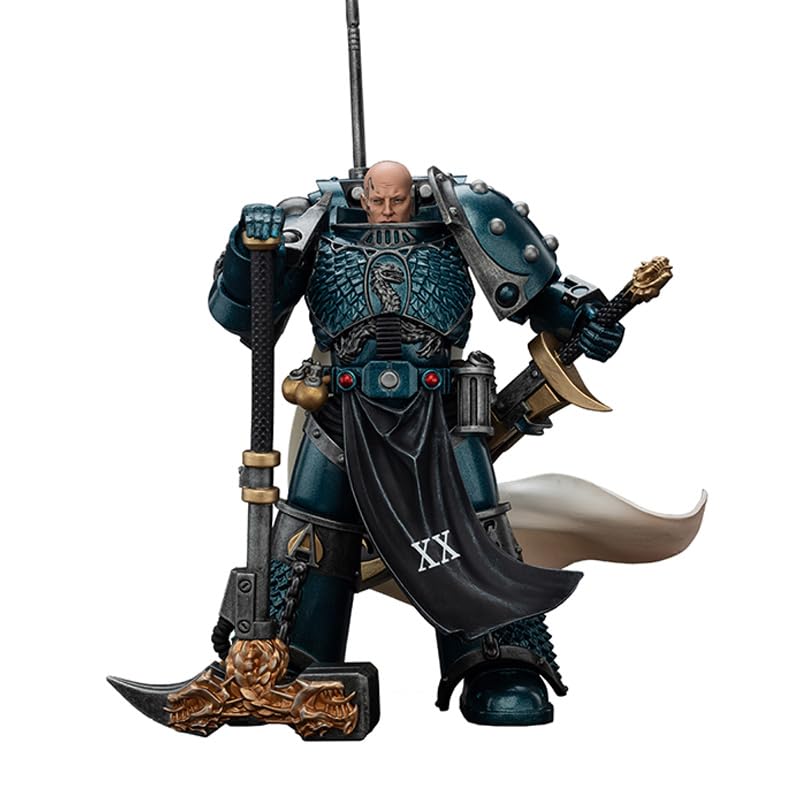 JOYTOY Warhammer 40K 1/18 Action Figure Alpha Legion Harrowmaster Armillus Dynat Collection Model Birthday Gifts 15Age+ 5.59in