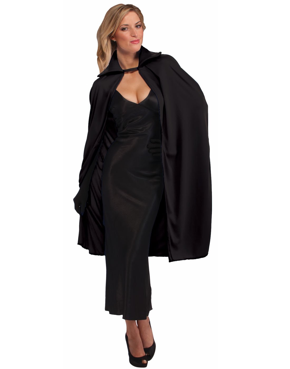 RubiesForum Novelties Adult 45-Inch Cape, Black