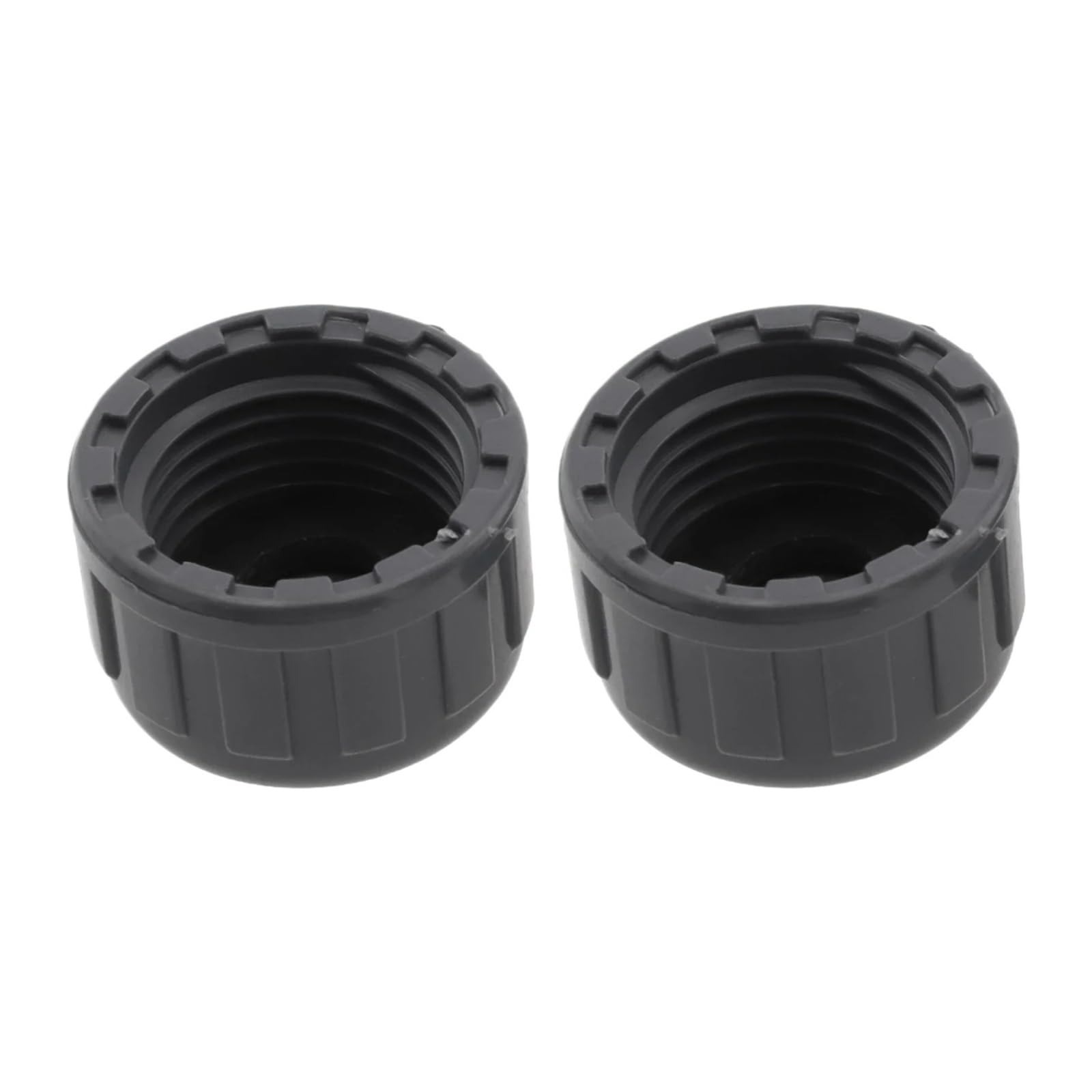 Epaknhgd Women's 20Mm 2Pcs Pvc Threaded Cap Round Thread Hose Connector