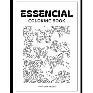 Capa do livro Essencial Coloring Book: Art and Introspection for the Soul and Mind (Portuguese Edition)