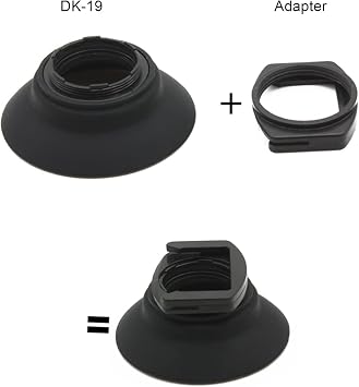 Universal Rubber Eyepiece Viewfinder for Nikon D3000 D3100 D3200 D300 D300s D200 D90 D80 D70 D70s D60 D40 D40X