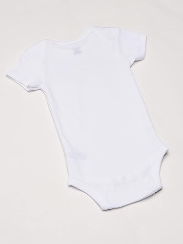 Miniatura 4 de Gerber Paquete de 5 mamelucos sólidos para bebé niña Blanco, Negro, Azul / Patchwork, Gris, Azul marino/flor y brillo, Rosa/Rebel Fun., Rojo